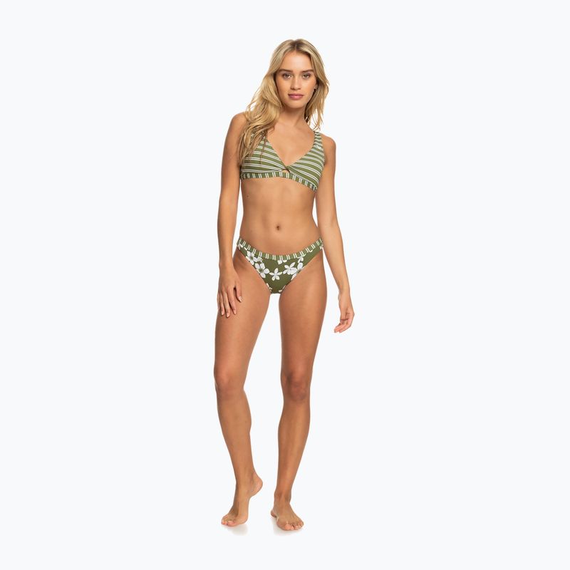 Spodní díl plavek ROXY Retro Revo Moderate 2021 loden green surfrider spirit s 10