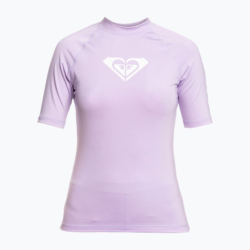 Dámské plavecké tričko ROXY Whole Hearted 2021 purple rose 6