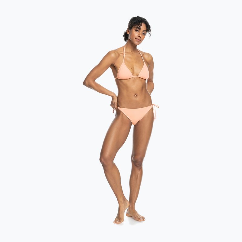 Spodní díl plavek ROXY Beach Classics Tie Side 2021 papaya punch 7