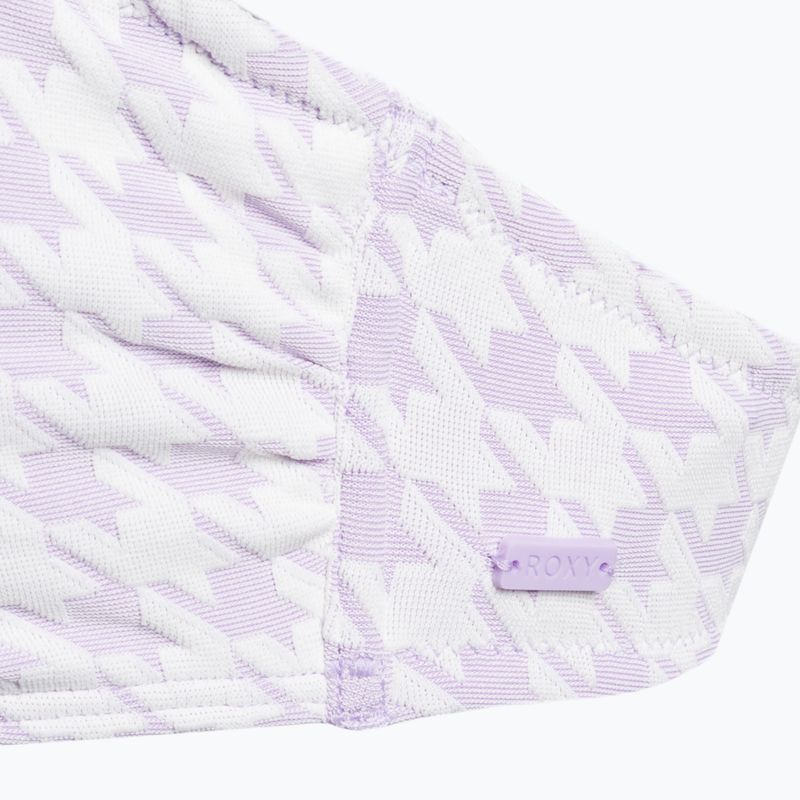 Horní díl plavek ROXY Check It Bandeau 2021 purple rose 3