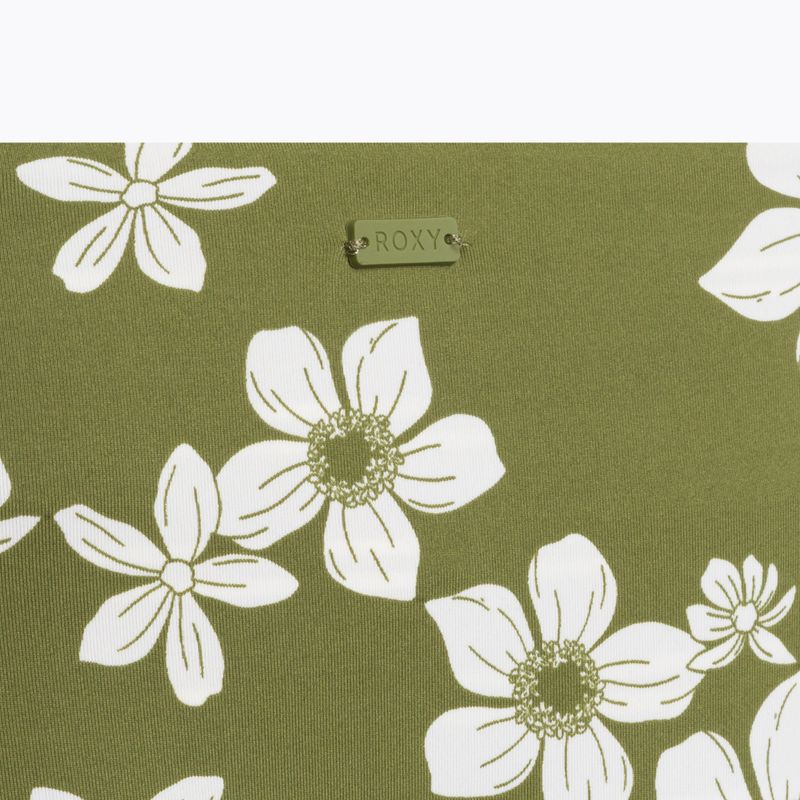 Spodní díl plavek ROXY Retro Revo Bikini Hl Midwaist 2021 loden green surfrider spirit s 3