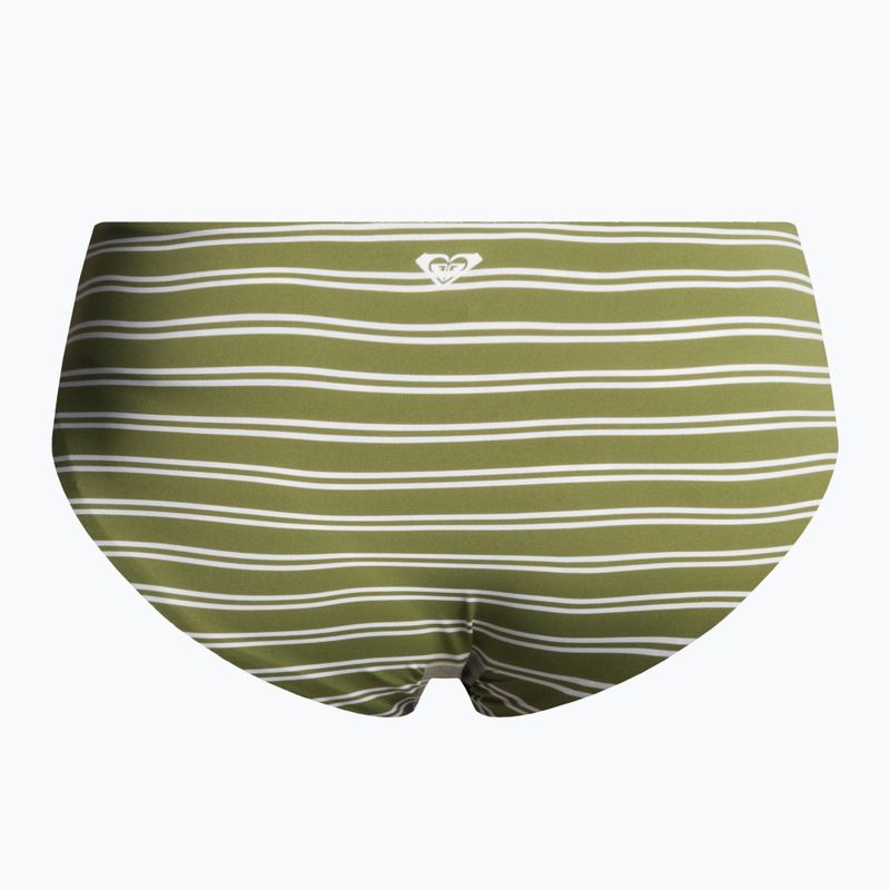 Spodní díl plavek ROXY Retro Revo Bikini Hl Midwaist 2021 loden green surfrider spirit s 5