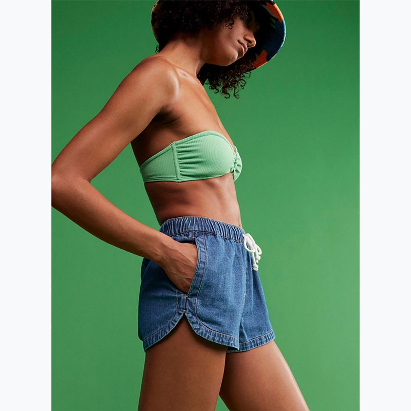 Horní díl plavek ROXY Color Jam Bandeau 2021 absinthe green 10