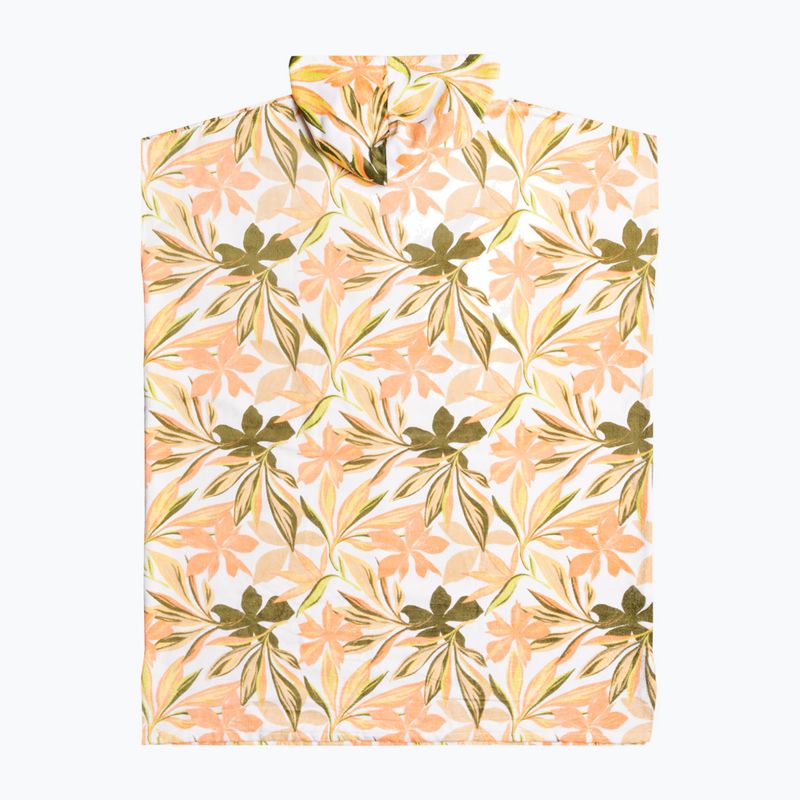 Dámská ponča ROXY Stay Magical Printed 2021 bright white subtly salty mult 2