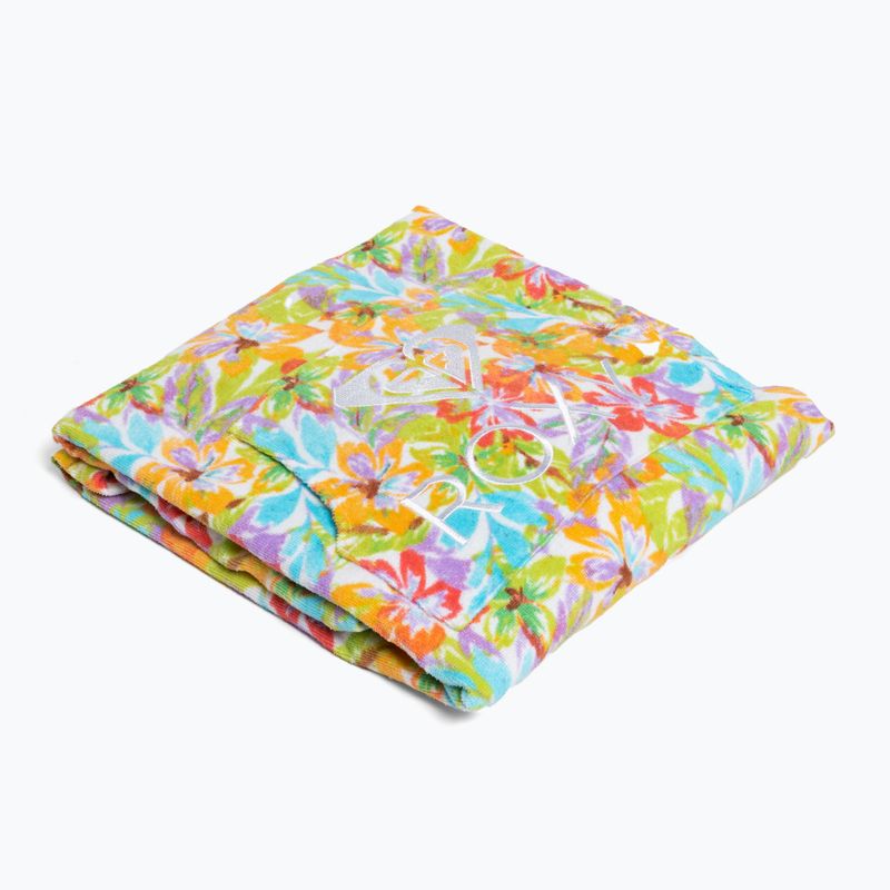 Dámská ponča ROXY Stay Magical Printed 2021 snow white pualani combo 2