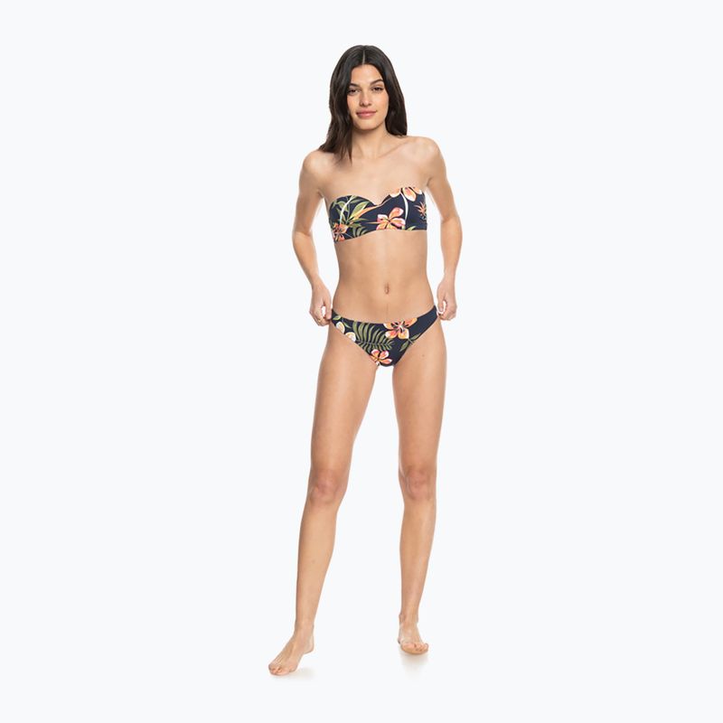 Horní díl plavek ROXY Into The Sun Mold Bandeau 2021 mood indigo tropical depht 4