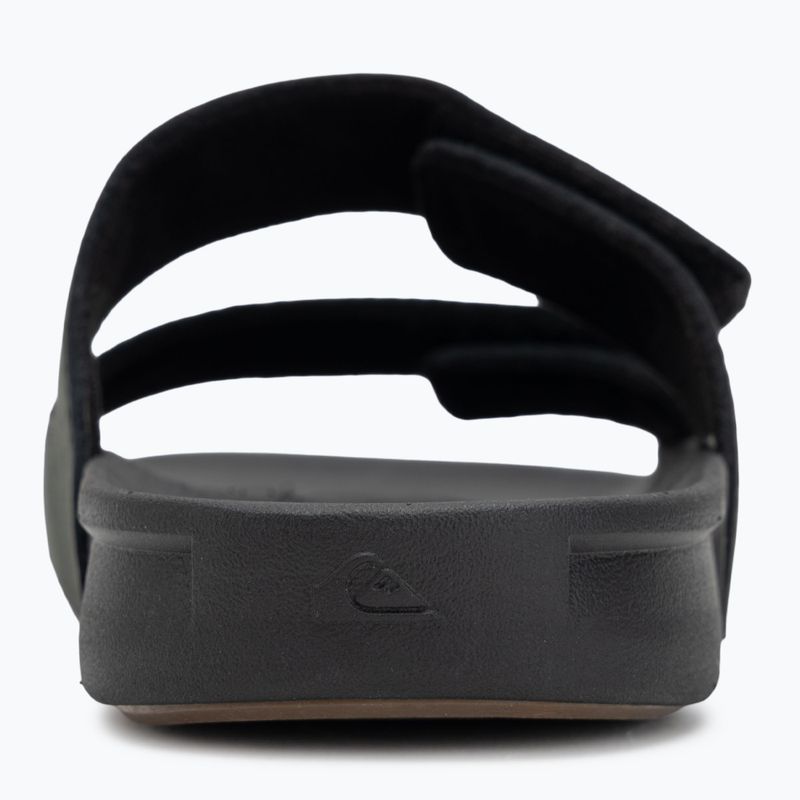 Pánské nazouváky Quiksilver Rivi Leather Double Adjust black 1 6