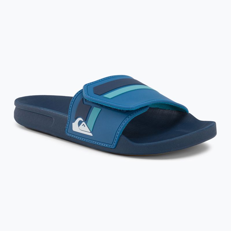 Pánské žabky Quiksilver Rivi Slide Adjust blue/blue/green