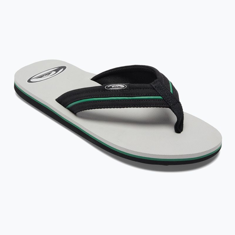 Quiksilver pánské žabky Molokai Layback Saturn white and black AQYL101319 9