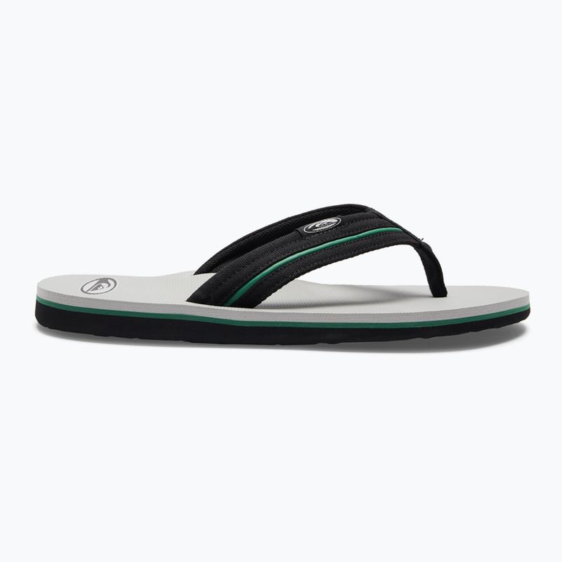 Quiksilver pánské žabky Molokai Layback Saturn white and black AQYL101319 10