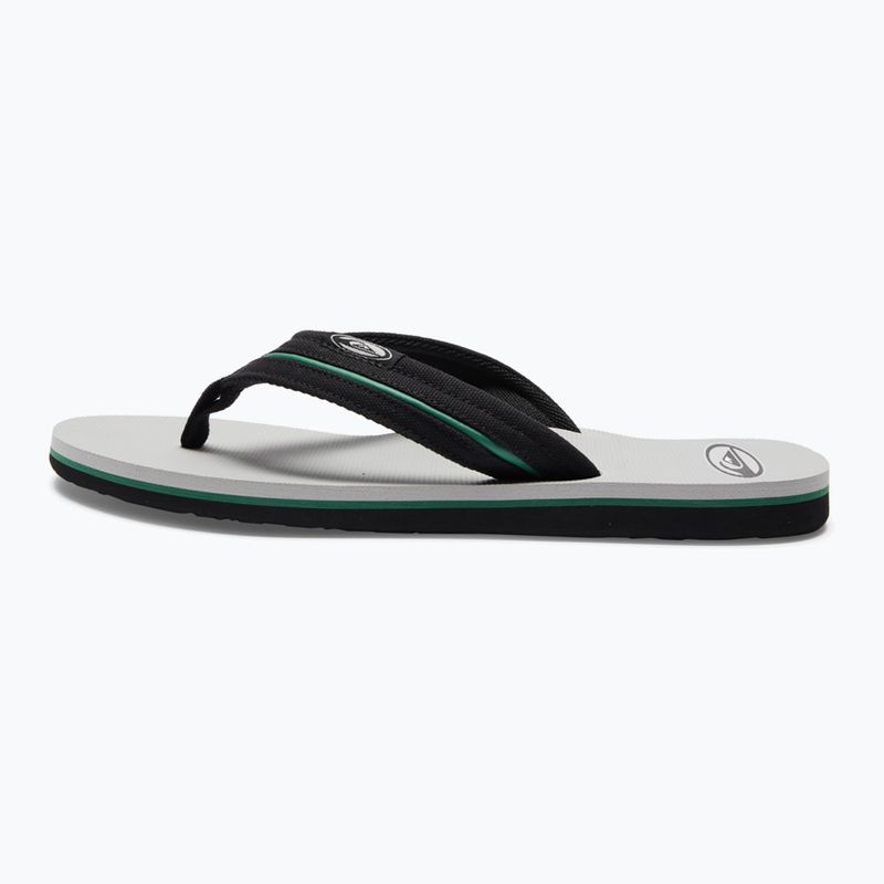 Quiksilver pánské žabky Molokai Layback Saturn white and black AQYL101319 11