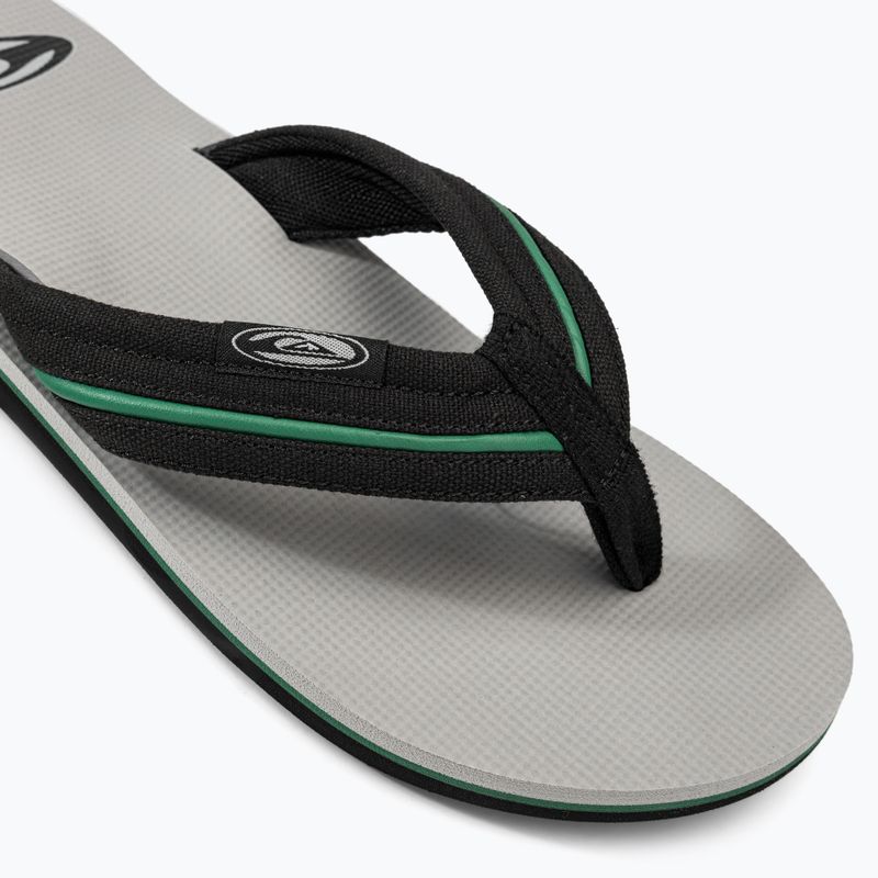 Quiksilver pánské žabky Molokai Layback Saturn white and black AQYL101319 7