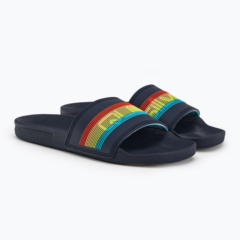 Pánské žabky Quiksilver Rivi Wordmark Slide blue 4