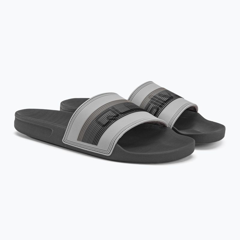 Pánské žabky Quiksilver Rivi Wordmark Slide grey 4