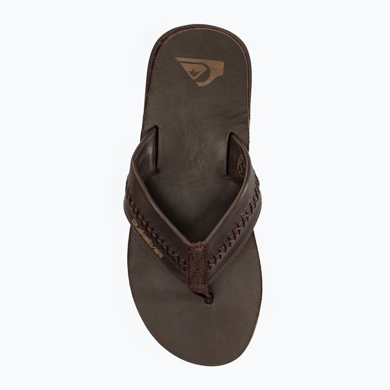 Pánské žabky Quiksilver Carver Natural II brown 1 5