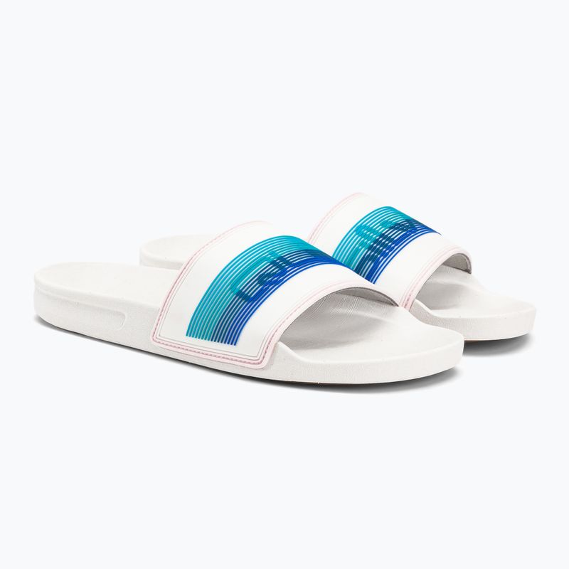 Pánské žabky Quiksilver Rivi Wordmark Slide white/blue/blue 4