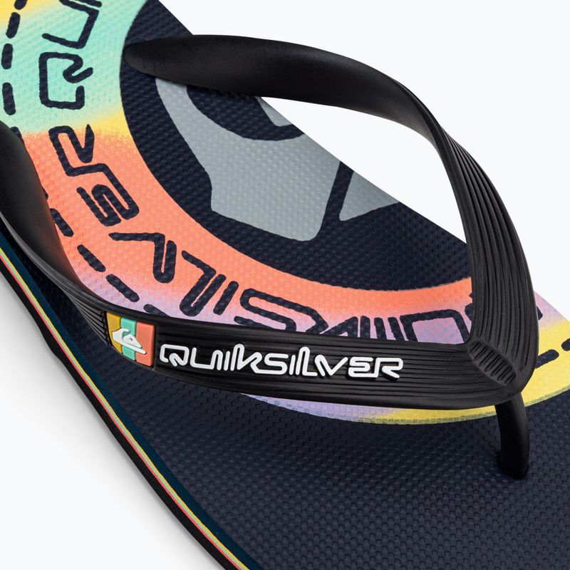Quiksilver Molokai Art pánské žabky navy blue AQYL101264 7