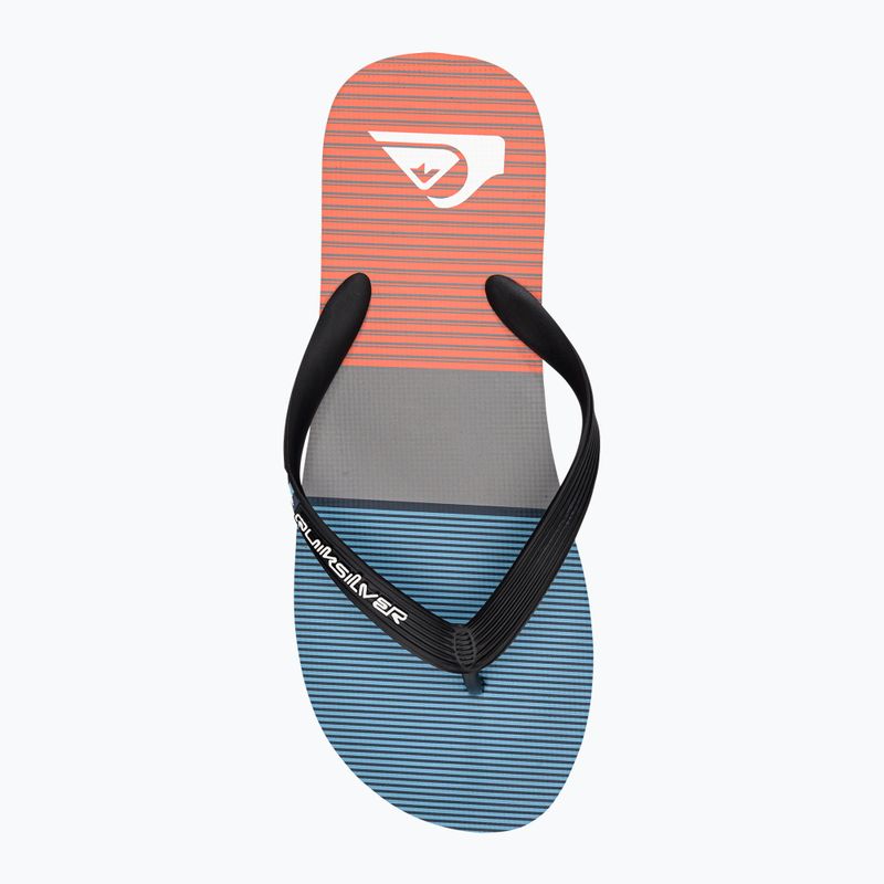 Pánské žabky Quiksilver Molokai Tijuana blue/blue/orange 6