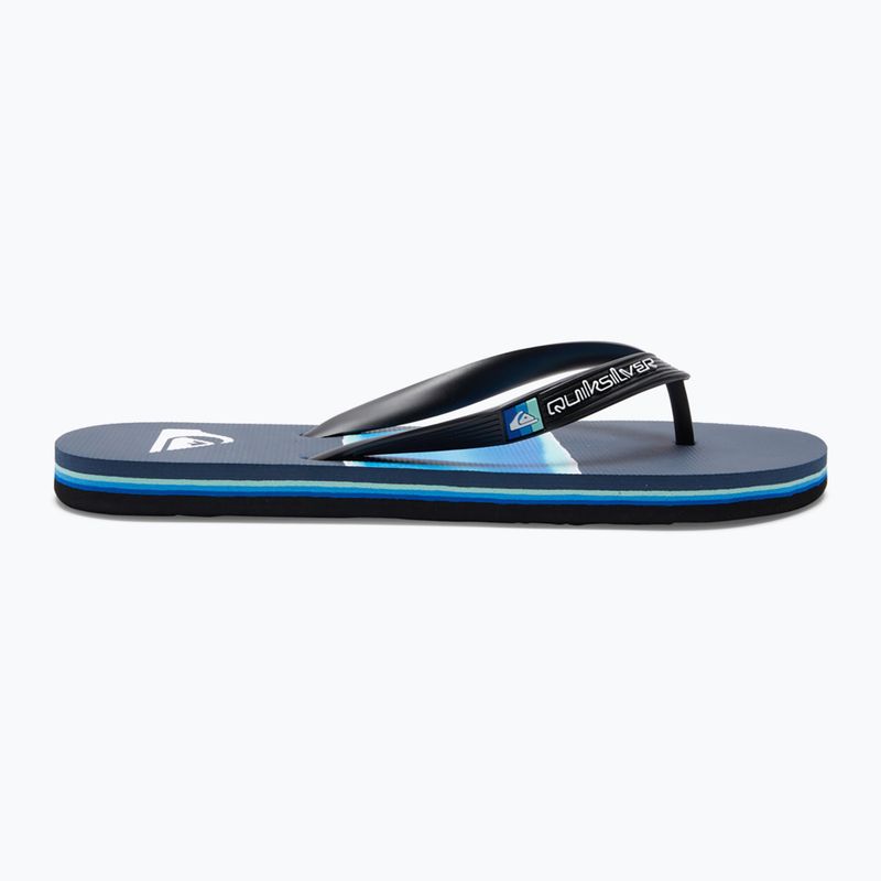 Pánské žabky Quiksilver Molokai Airbrushed blue AQYL101317 10