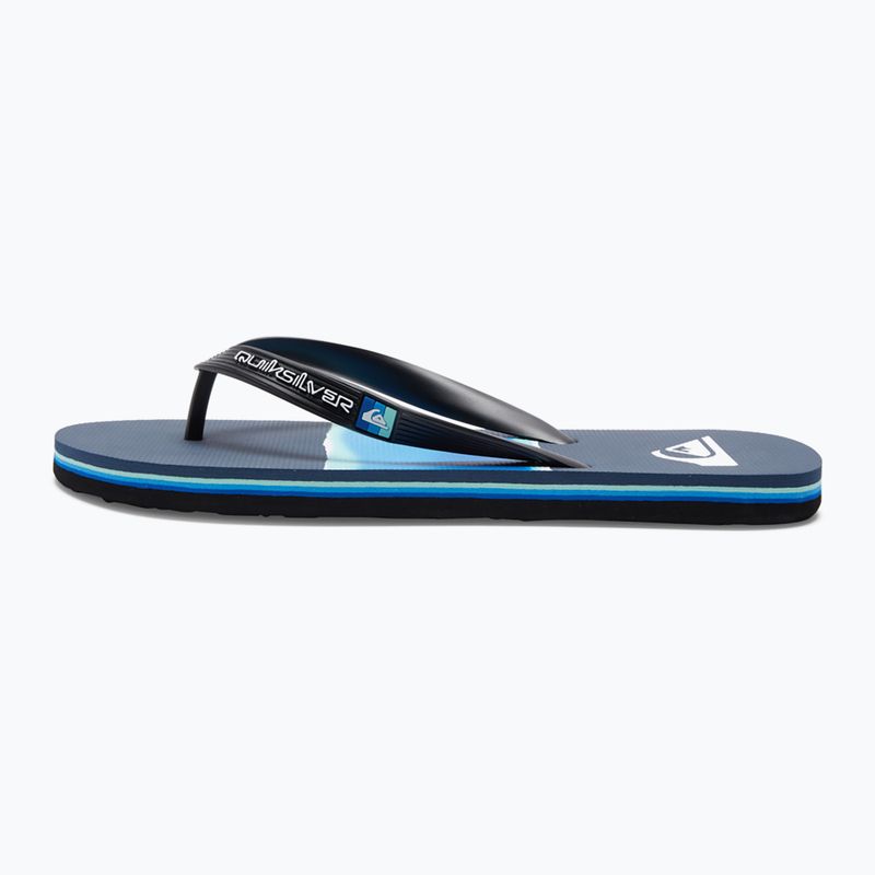 Pánské žabky Quiksilver Molokai Airbrushed blue AQYL101317 11