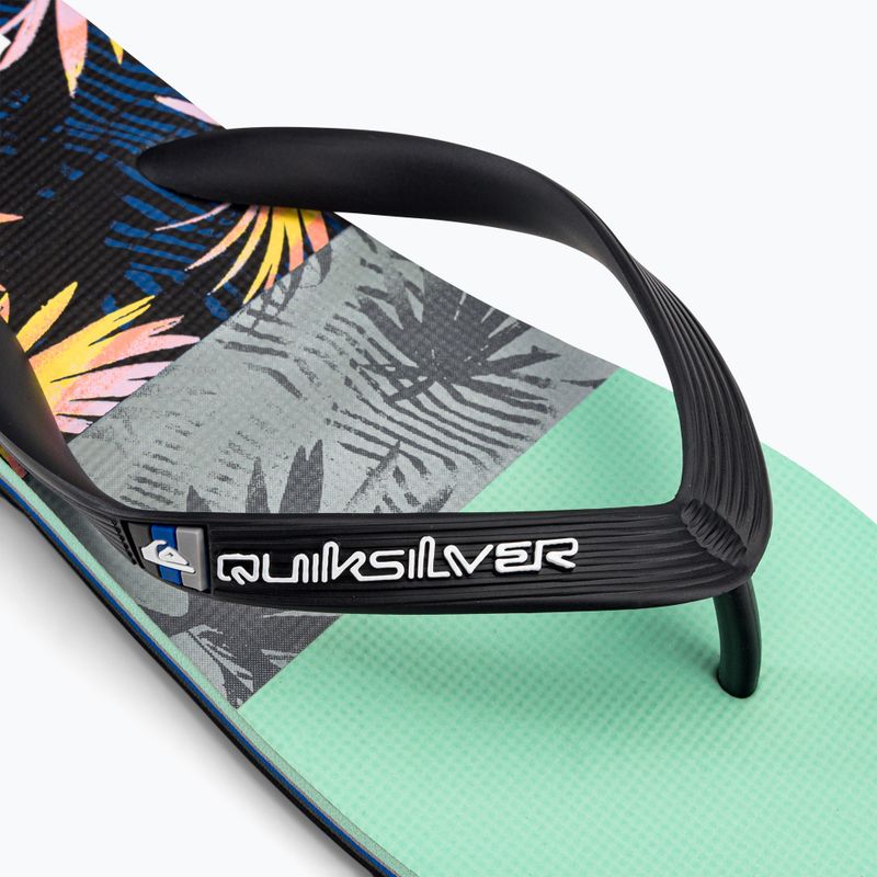 Pánské žabky Quiksilver Molokai Panel modré AQYL101263-XKBS 7