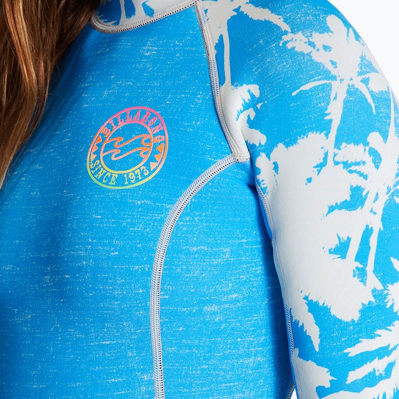 Dámský neopren Billabong Spring Fever LS Spring blue hawaii 3