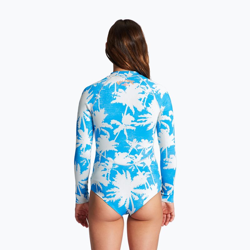 Dámský neopren Billabong Salty Dayz Light LS Spring blue hawaii 2