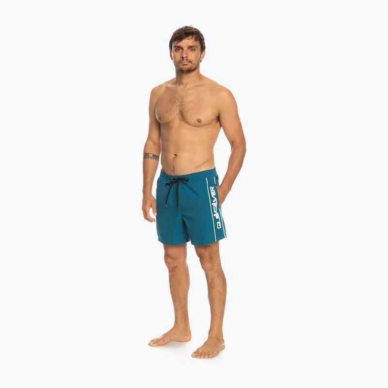 Quiksilver Everyday Vert Volley 16" pánské plavecké šortky modré EQYJV03987-BSG0 4