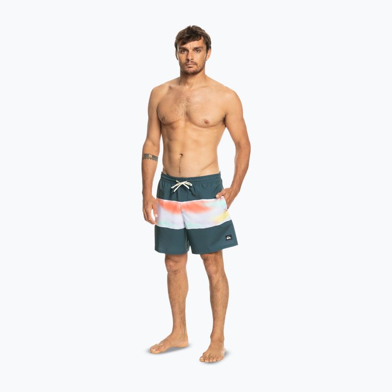 Pánské plavecké šortky Quiksilver Surfsilk Air-Brush Volley 17Nb navy blue EQYJV04011 2
