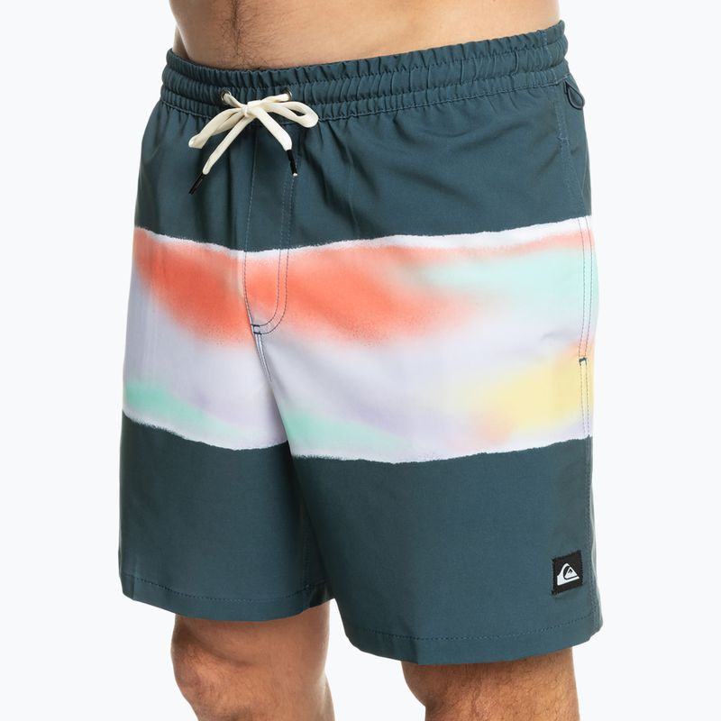 Pánské plavecké šortky Quiksilver Surfsilk Air-Brush Volley 17Nb navy blue EQYJV04011 5