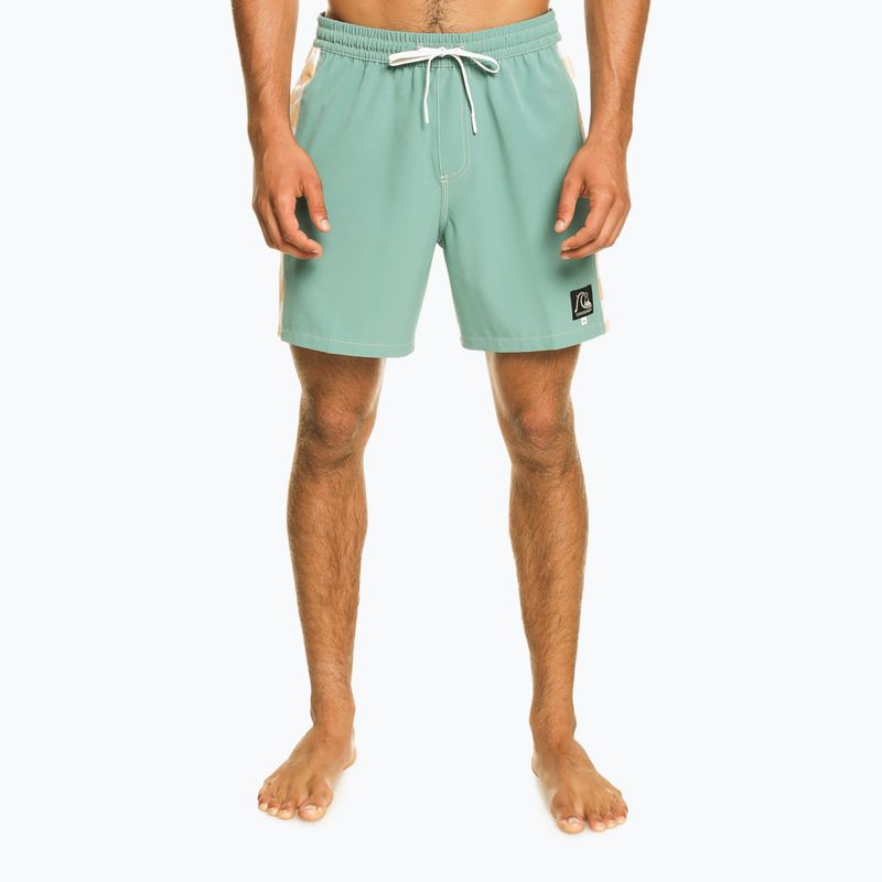 Pánské plavecké šortky Quiksilver Original Arch Volley 17" modré EQYJV03995-BLZ0 2