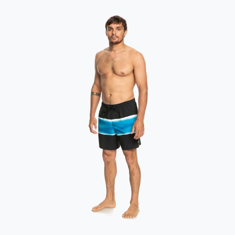 Quiksilver pánské plavecké šortky Surfsilk Air-Brush Volley 17" černé EQYJV04011 2