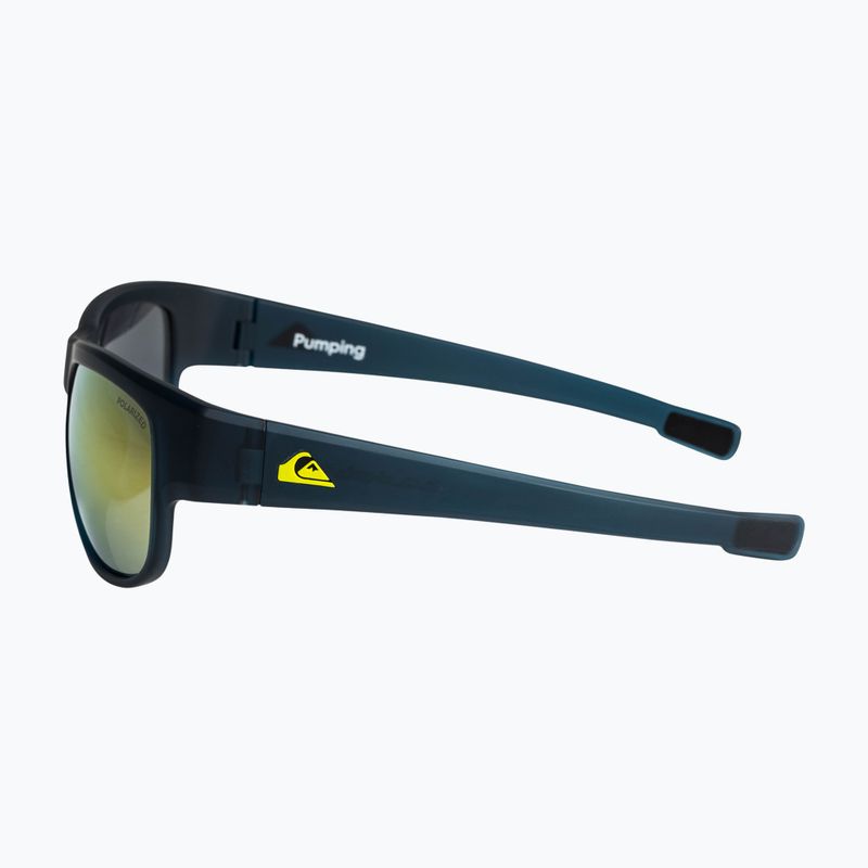 Sluneční brýle Quiksilver Pumping Polarized XBBY námořnicky modré a žluté EQYEY03192 3