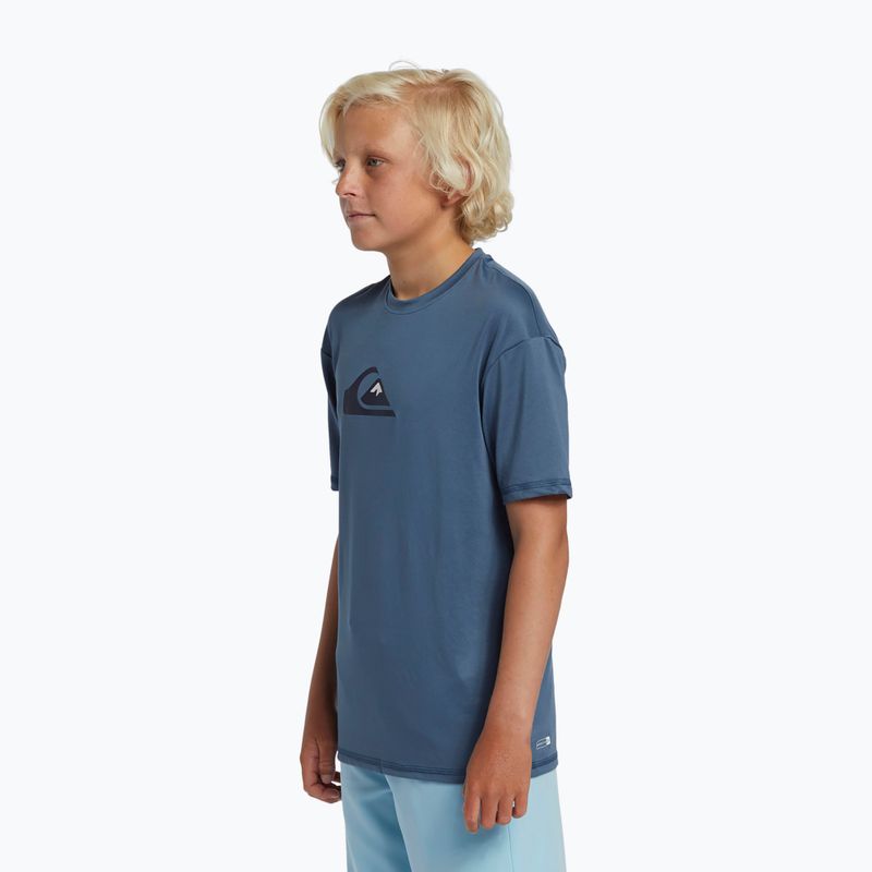 Dětské plavecké tričko Quiksilver Solid Streak SS Y s motivem moře 4