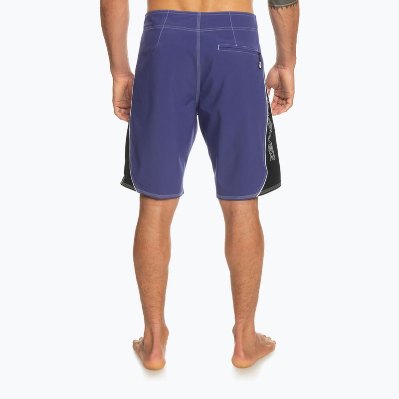 Quiksilver pánské fialové plavecké šortky Surfsilk 99 EQYBS04786-PQZ0 3