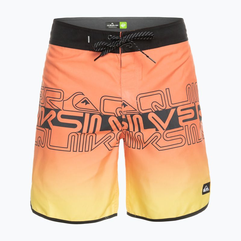 Quiksilver Everyday Scallop 19" pánské plavecké šortky oranžové EQYBS04791-MHV6