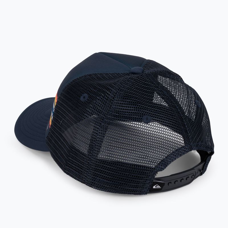 Pánská baseballová čepice Quiksilver Buzzard Coop navy blazer 3