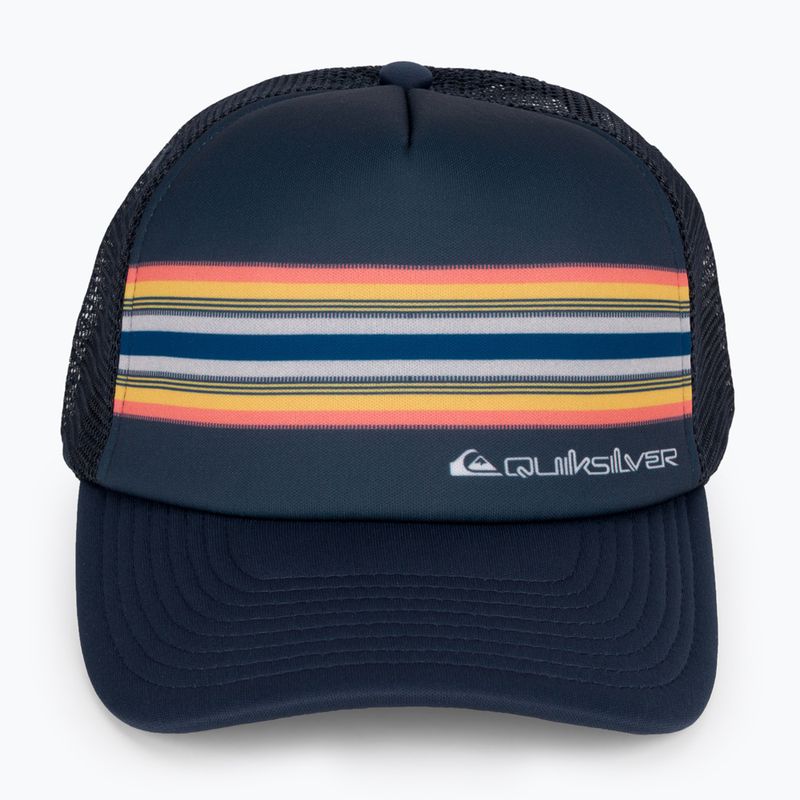 Pánská baseballová čepice Quiksilver Buzzard Coop navy blazer 4