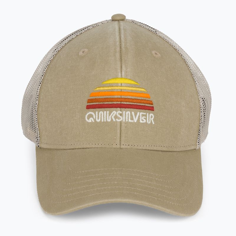 Pánská baseballová čepice Quiksilver Stringer dark khaki 4