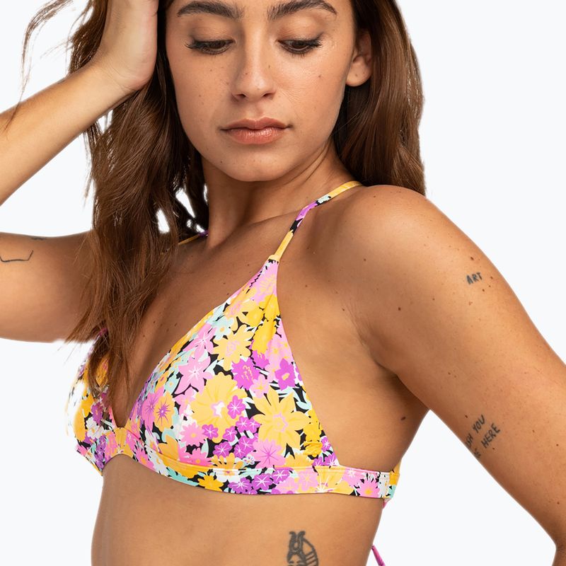 Horní díl plavek Billabong Sol Searcher Cross Back flowers 4