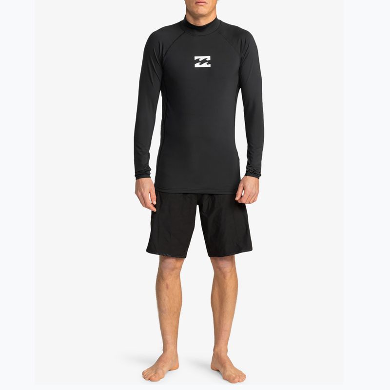 Pánské plavecké tričko longsleeve Billabong Waves All Day black 2