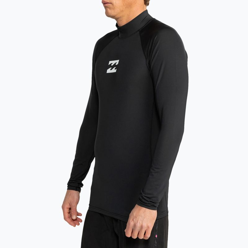 Pánské plavecké tričko longsleeve Billabong Waves All Day black 3