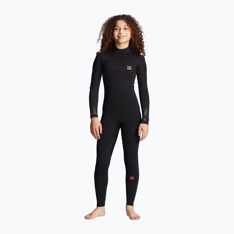Dětský neopren   Billabong 3/2 Teen Synergy BZ FL Full wild black 6