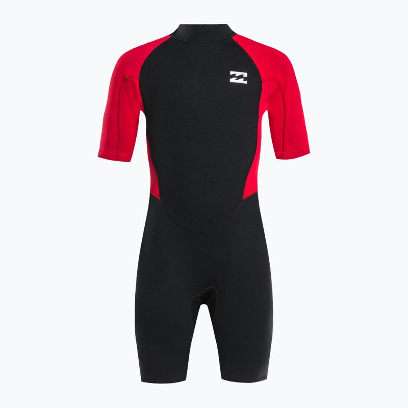 Dětský neopren   Billabong 2/2 Boys Intruder BZ SS Spring red 2