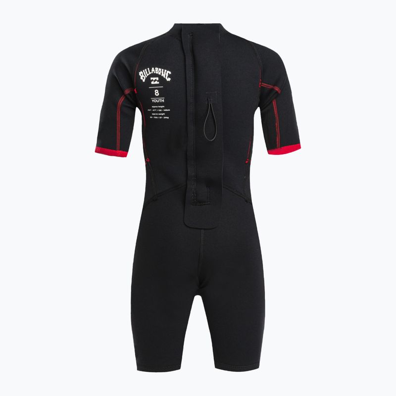 Dětský neopren   Billabong 2/2 Boys Intruder BZ SS Spring red 5