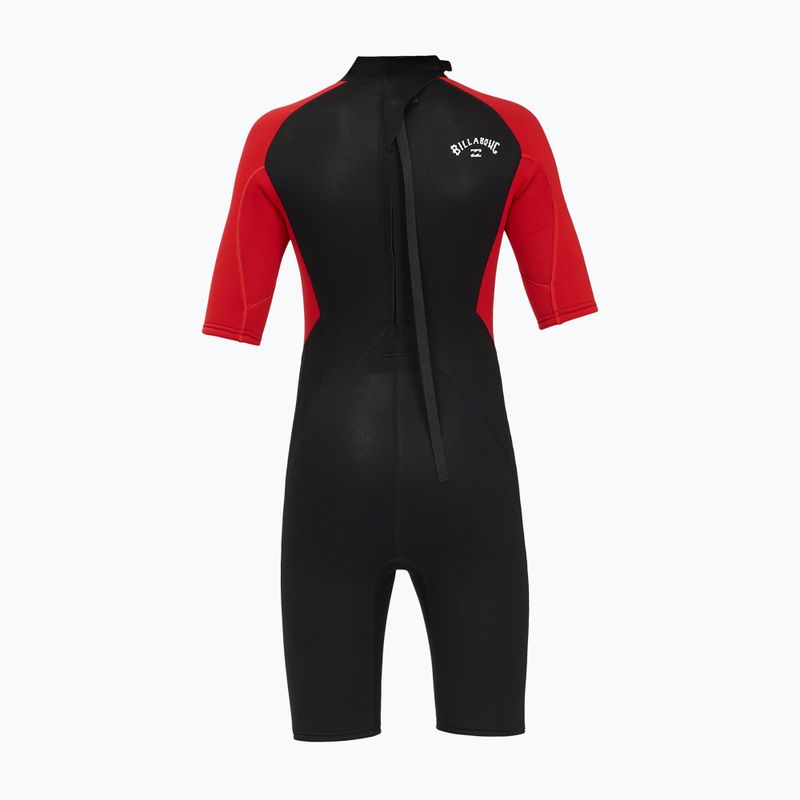 Dětský neopren   Billabong 2/2 Boys Intruder BZ SS Spring red 7