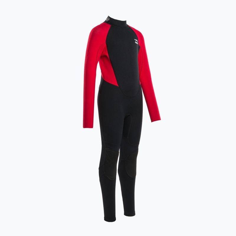 Dětský neopren   Billabong 3/2 Boys Intruder BZ FL red