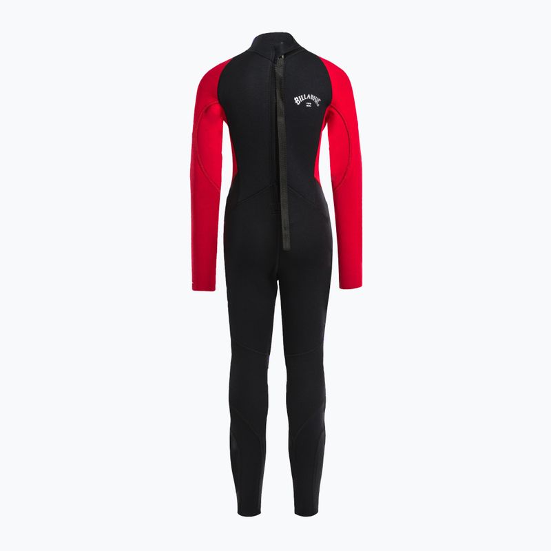 Dětský neopren   Billabong 3/2 Boys Intruder BZ FL red 3
