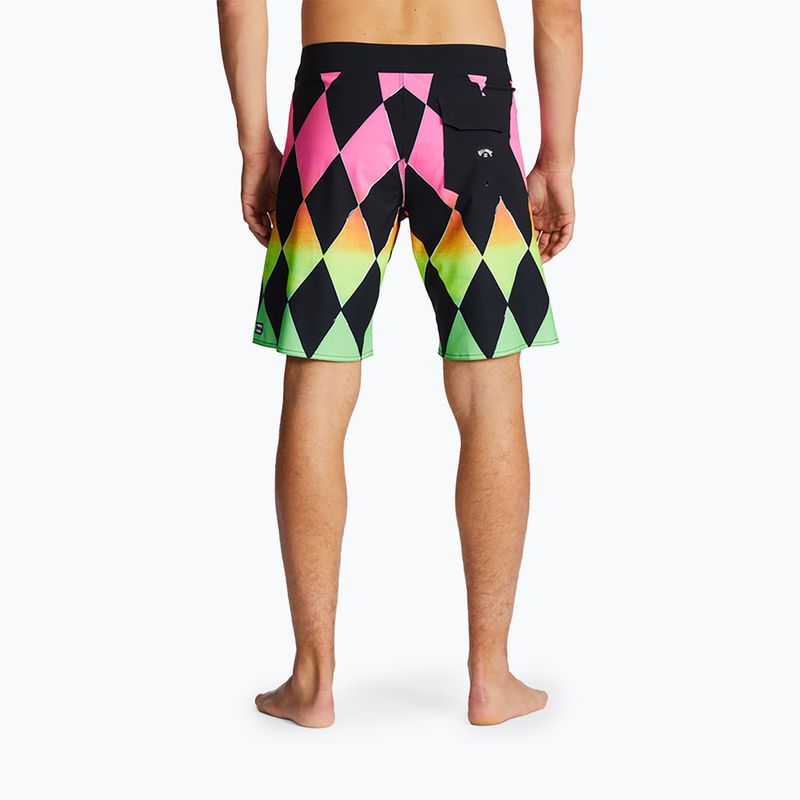 Pánské plavecké šortky Billabong Sundays Airlite neon 3