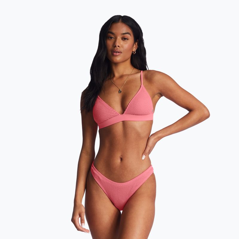 Horní díl plavek Billabong Summer High Fixed Triangle coral crush 4